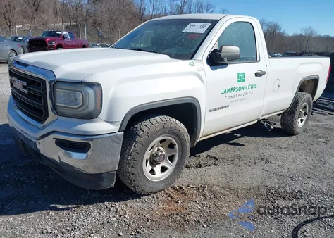 2016 GMC Sierra 1500 z USA, uszkodzony, nr VIN 1GTN1LEH5GZ182626